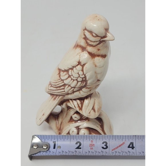 Red Barn‎ Ceramics Brown And White Bird Figurine Signed By Betty - Picture 9 of 10
